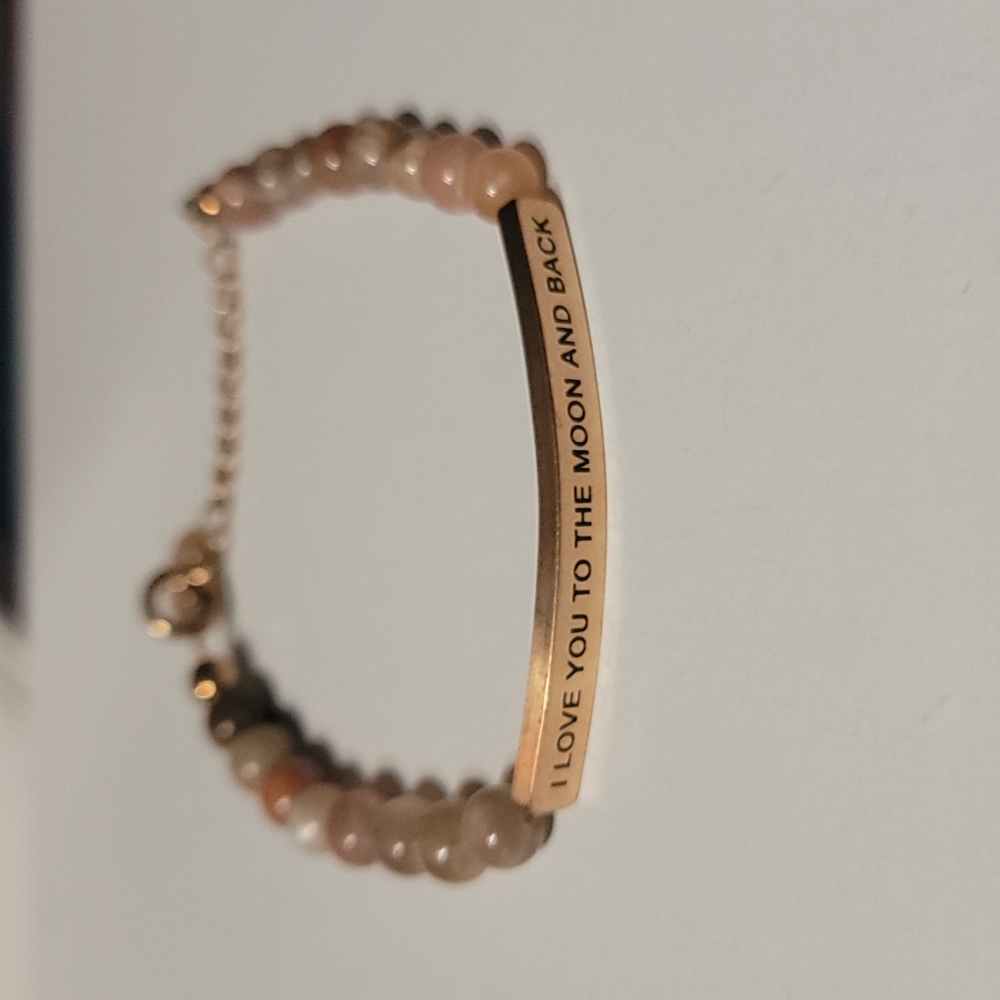 Inspire me Bracelet I Love you to the Moon and bac